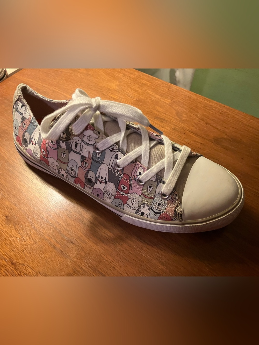 Bobs for Skechers dog print sneakers